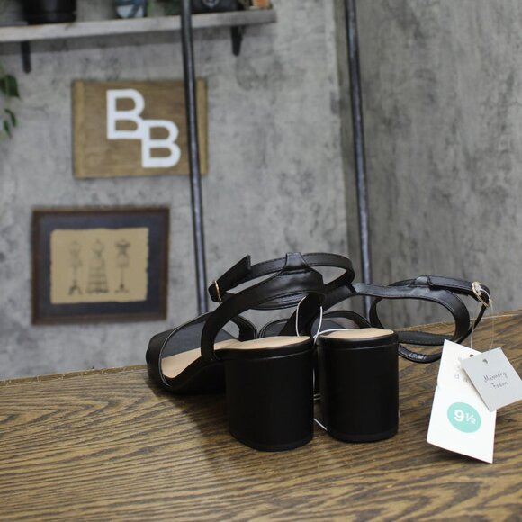 A New Day Womens Block Sonora Heels 83821205 Black 9.5M - Picture 4 of 10